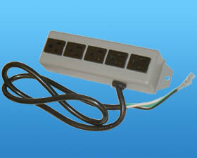 HARD WIRED WABER POWER STRIP